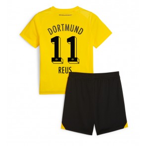 Maillot de foot Borussia Dortmund Marco Reus #11 Domicile enfant 2023-24 Manches Courte (+ pantalon court)